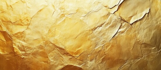 Poster - Gold texture of Japanese paper. with copy space image. Place for adding text or design