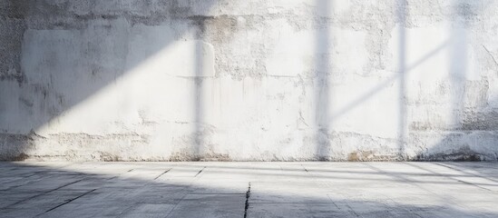 Aufkleber - white wall backdrop and texture. with copy space image. Place for adding text or design