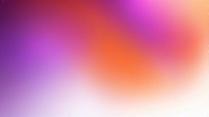 Blurred color gradient purple orange white grainy color gradient background dark abstract backdrop banner poster card wallpaper website