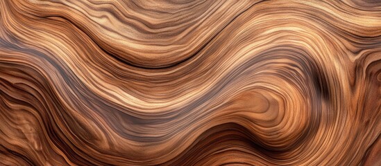 Leinwandbilder - Walnut hardwood texture sample showcasing fine surface grain and growth rings