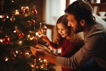 Wall Mural - Christmas adult tree christmas tree.