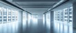 © vxnaghiyev - Vacant floor in a contemporary business office building. with copy space image. Place for adding text or design