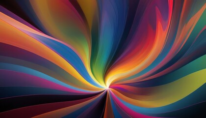 A dynamic abstract image featuring a swirl of vibrant colors, creating a sense of motion and energy. The vivid hues and flowing shapes evoke creativity and imagination, making it a perfect choice for