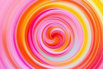 Wall Mural - Vibrant Pastel Swirl Background Featuring Bright Pink Orange and Yellow Abstract Colors