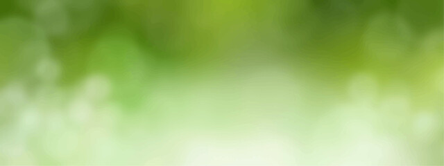 Wall Mural - green abstract background with bokeh
