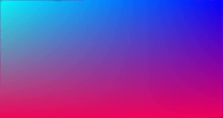 Poster - animation of shapes on colourful background