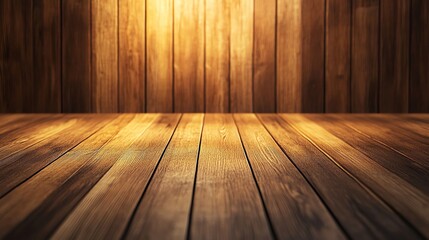 A wooden floor with a warm, light background.