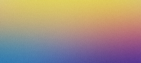 Sticker - Textured background with a gradient from yellow to blue, with a pop of purple in the middle