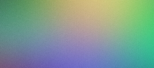 Sticker - Colorful gradient background blending green, yellow and purple with a grainy texture