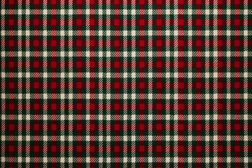 Sticker - Houndstooth plaid pattern backgrounds tartan green.