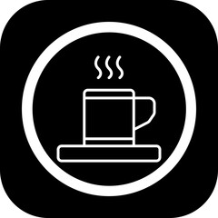 Sticker - Coffee Cup Vector Icon Design