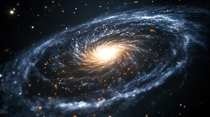 Wall Mural - Spiral Galaxy in Space