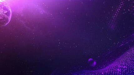 Poster - Abstract Space Background