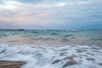 Poster - View of the coast of Red sea