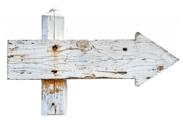 Poster - Old wooden sign with multiple direction indicators
