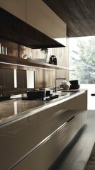 Sticker - modern kitchen interior design