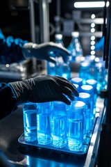 Poster - Pharmaceutics factory production in real time, quality control.