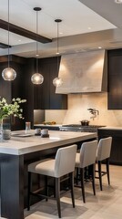 Poster - modern kitchen interior design