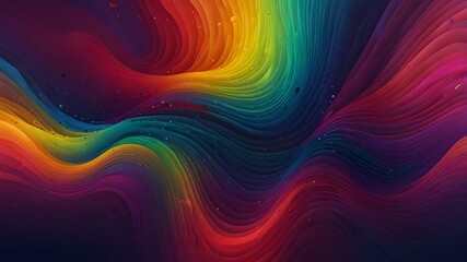 Wall Mural - Abstract background with dynamic effect. Creative design poster with vibrant gradients. Vector Illustration for advertising, marketing, presentation. Generative AI