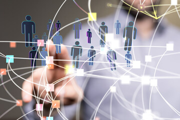 connecting the dots and building relationships networking humanconnections digitalworld