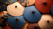 © Daniel - traditional Japanese umbrellas in various colors and patterns