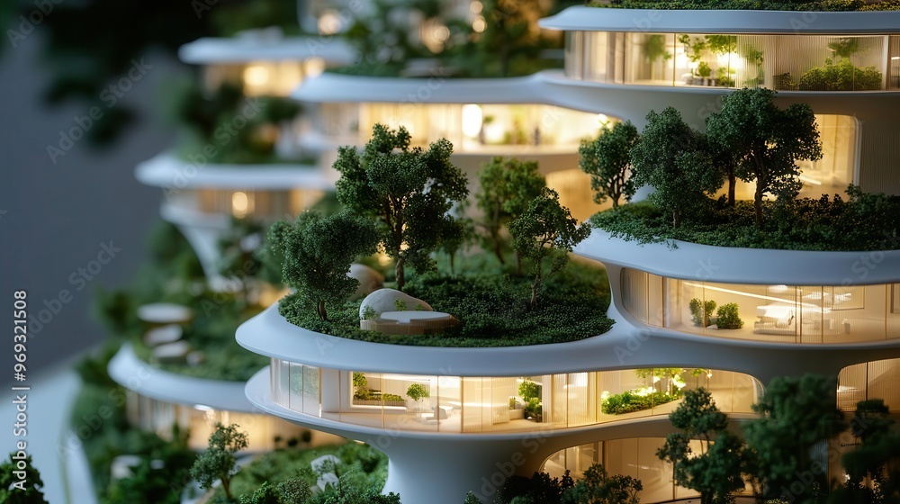View of Apartment Building Design: Creating Sustainable, Livable, & Cost ...