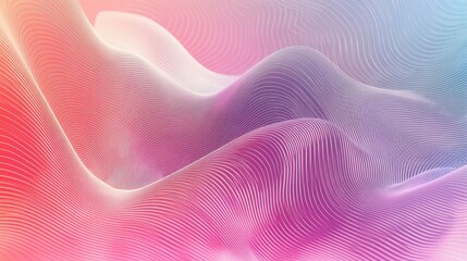 Poster - Abstract line patterns with subtle gradients, creating a modern and sophisticated background.