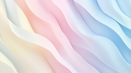 Poster - Gradient background with soft pastel colors, perfect for modern and minimalist designs.