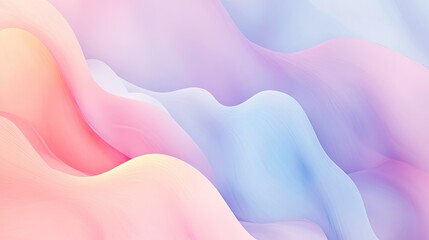 Poster - Gradient background with soft pastel colors, perfect for modern and minimalist designs.