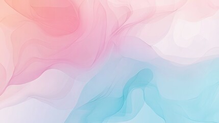 Poster - Gradient background with soft pastel colors, perfect for modern and minimalist designs.