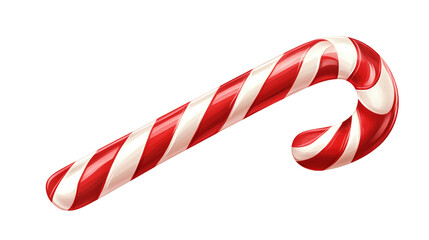 Wall Mural - Classic Red and White Candy Cane