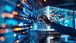© Shutter2U - Information systems management with an administrator overseeing system performance and user access with copy space