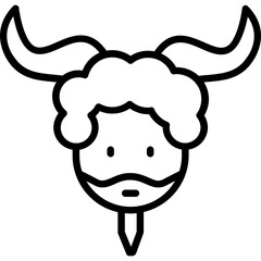 Sticker - Satyr Icon