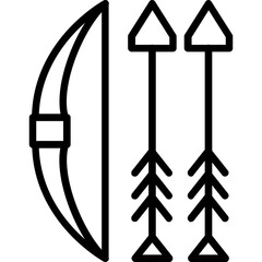 Sticker - Archery Icon