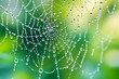 © Usama - dew drops on a spider web