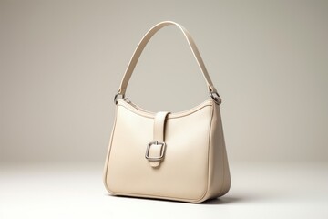 Canvas Print - Beige shoulder bag 