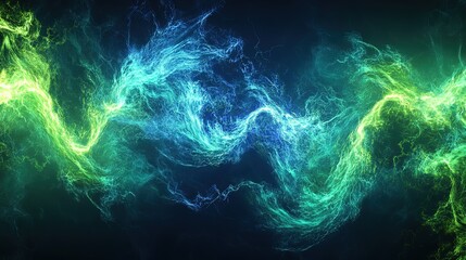 A_cosmic plasma effect background