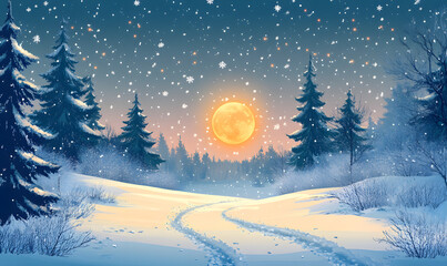 Christmas and New Year-themed graphic backgrounds for cards