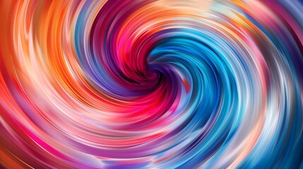 Poster - A mesmerizing swirl of vibrant colors, creating a hypnotic and dynamic visual experience. The swirling patterns and intense hues evoke a sense of energy and movement.