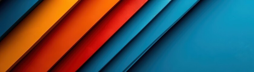 A Close-up Shot of a Layered abstract profiles with futuristic, vibrant backgrounds