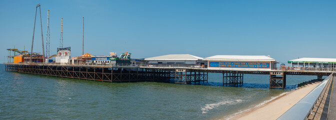 Sunny Day at Blackpool South Pier