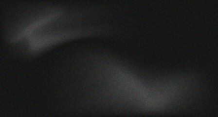 Wall Mural -  Abstract Black and white gradient background,Monochrome abstract with noise.