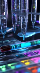 Poster - Comprehensive Diagnostic Testing for Thalassemia Condition with State of the Art Laboratory Equipment Detailed Medical Analysis and Readouts in a Modern Clinical Healthcare Setting