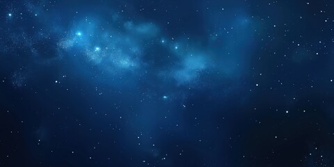 A blue sky with a lot of stars. The sky is very clear and bright