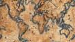 © pixelwallpaper - Antique map wallpaper