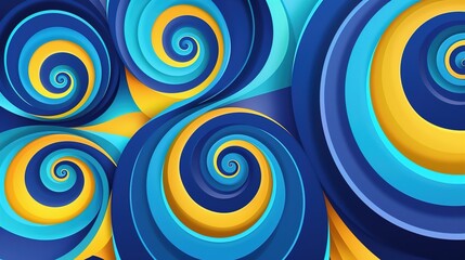 spiral pattern wallpaper