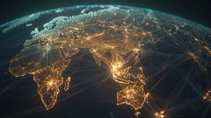 Poster - Global Network Connections