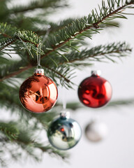 Poster - christmas tree decoration 