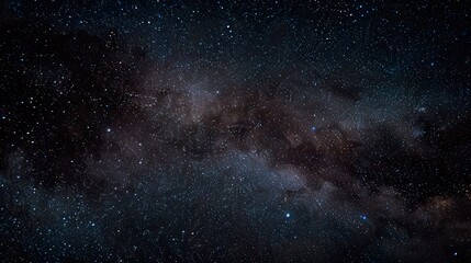 Wall Mural - Pink_Cosmos_night_sky_Space_background