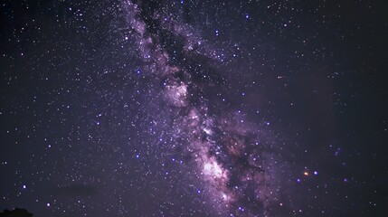 Sticker - Pink_Cosmos_night_sky_Space_background